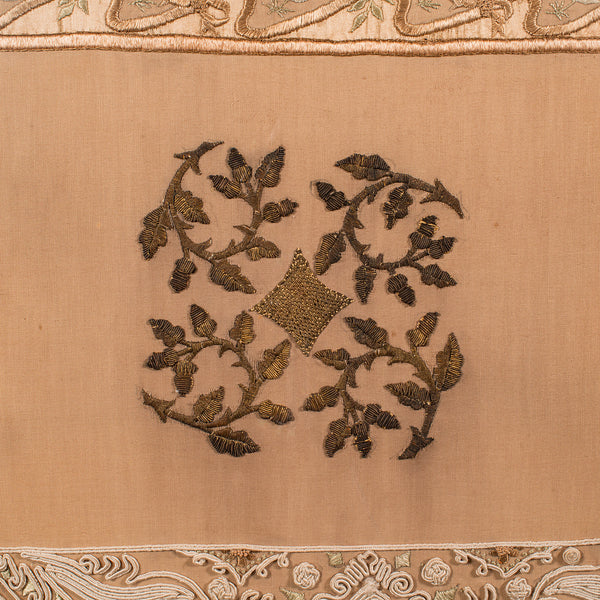 Antique Embroidery Technique Sampler, English, Needlepoint Display, Circa 1915