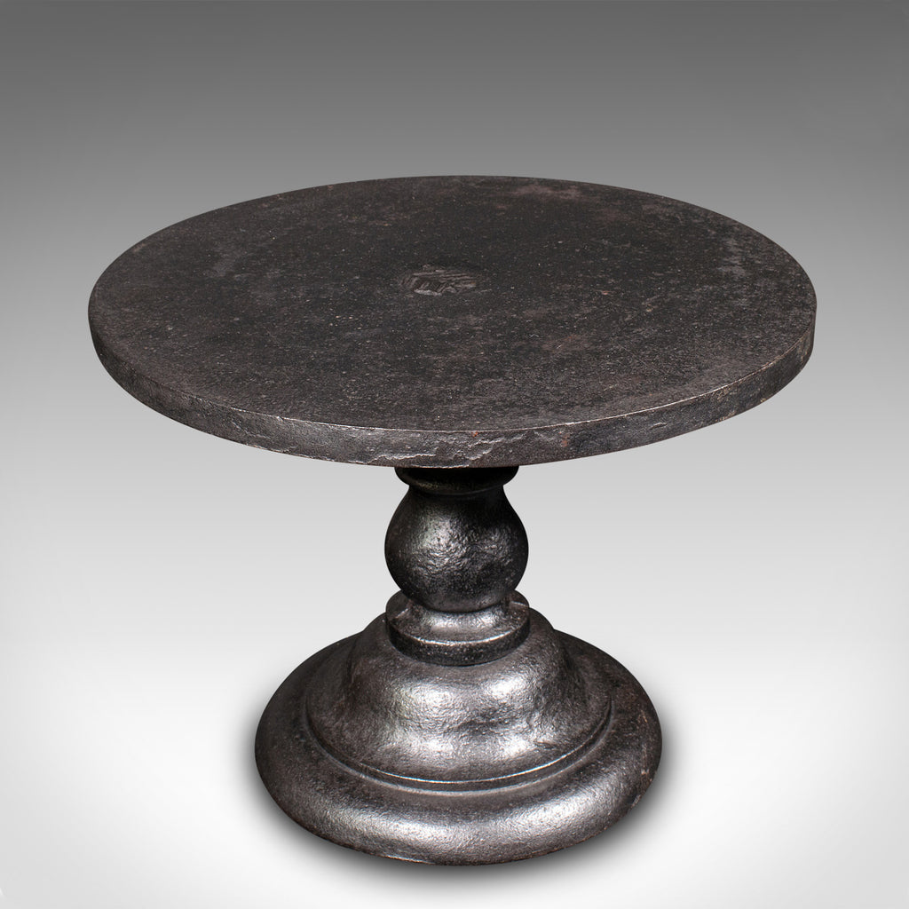 Antique Potter's Decoration Wheel, English, Rotary Finishing Plinth, Victorian