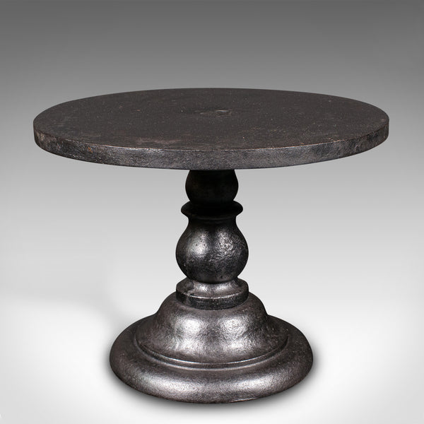 Antique Potter's Decoration Wheel, English, Rotary Finishing Plinth, Victorian