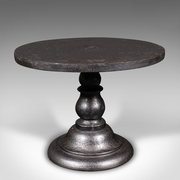Antique Potter's Decoration Wheel, English, Rotary Finishing Plinth, Victorian
