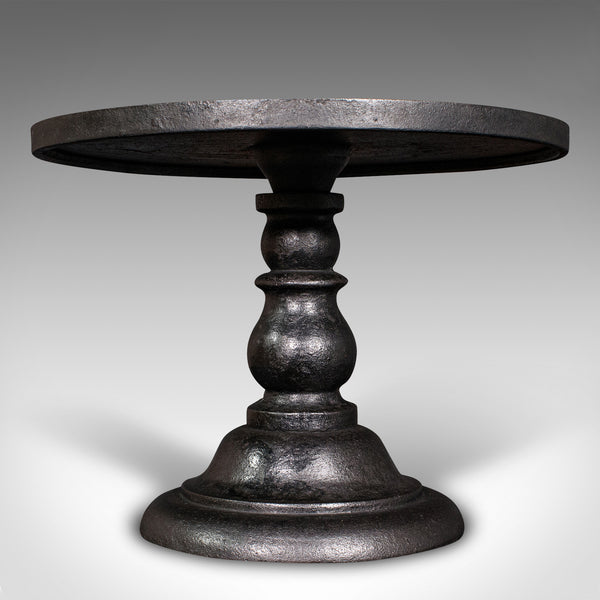 Antique Potter's Decoration Wheel, English, Rotary Finishing Plinth, Victorian