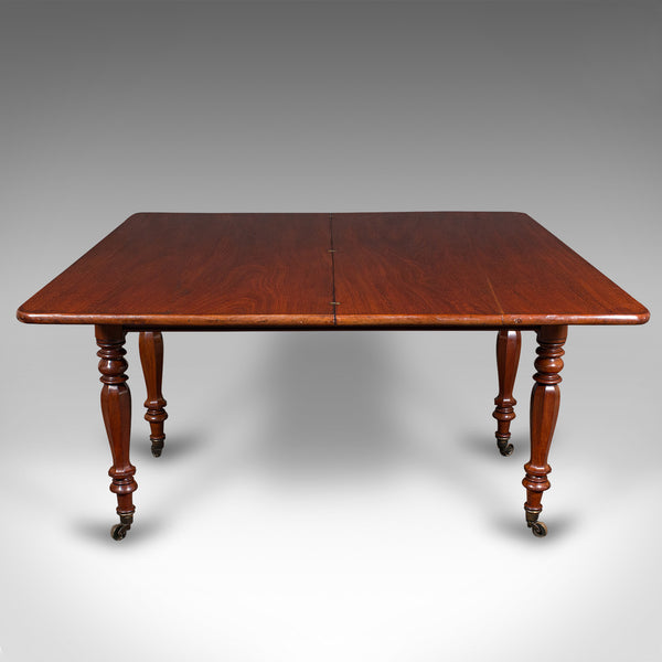 Antique Metamorphic Console Table, English, 4 Seat Dining, Gaming, William IV
