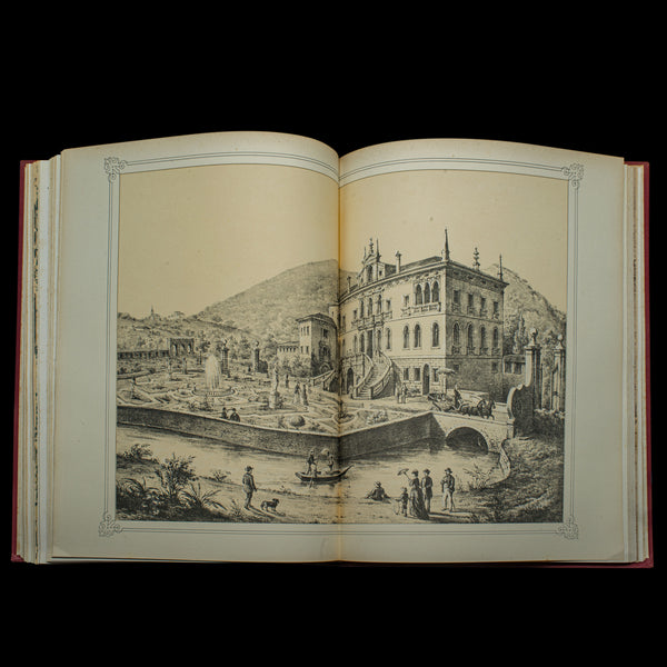 Vintage Architecture Book, Palladium and Other Venetian Villas, English, Art