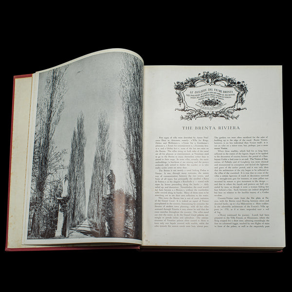 Vintage Architecture Book, Palladium and Other Venetian Villas, English, Art