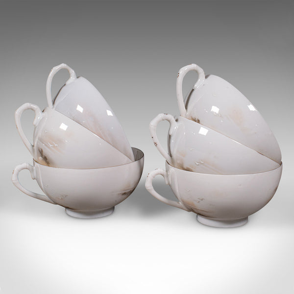 Antique Kutani Tea Service, Japanese, Porcelain, Teapot, Cup & Saucer, Victorian