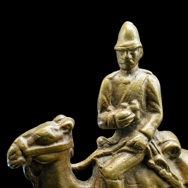 Antique Figurative Doorstop, Continental, Bronze, Decor, Door Keeper, Victorian