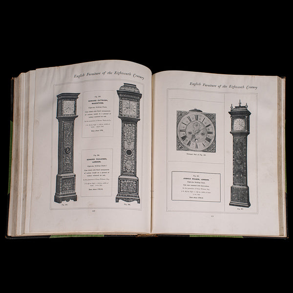 3vols Antique Reference Books, English Furniture of the 18th Century, Cescinsky