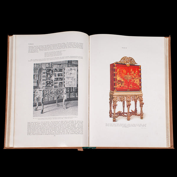 Antique 3vol Book Set, Dictionary of English Furniture, Macquoid, Reference, A-Z