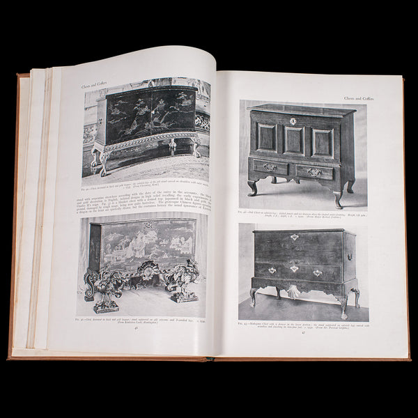 Antique 3vol Book Set, Dictionary of English Furniture, Macquoid, Reference, A-Z