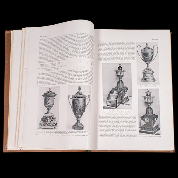 Antique 3vol Book Set, Dictionary of English Furniture, Macquoid, Reference, A-Z