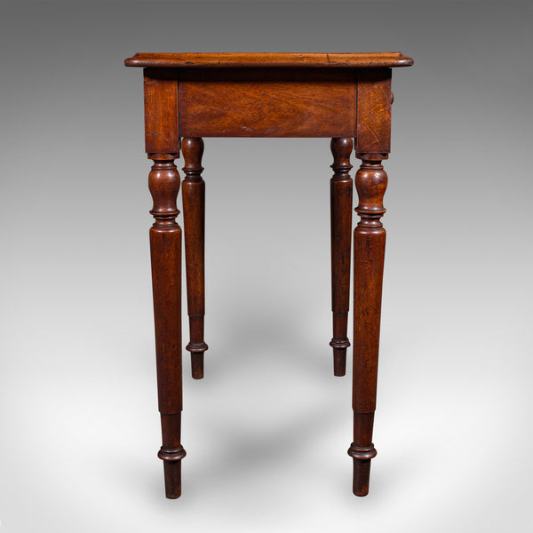 Antique Scholar's Writing Table, English, Side, Correspondence Desk, Victorian