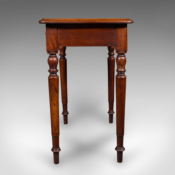 Antique Scholar's Writing Table, English, Side, Correspondence Desk, Victorian