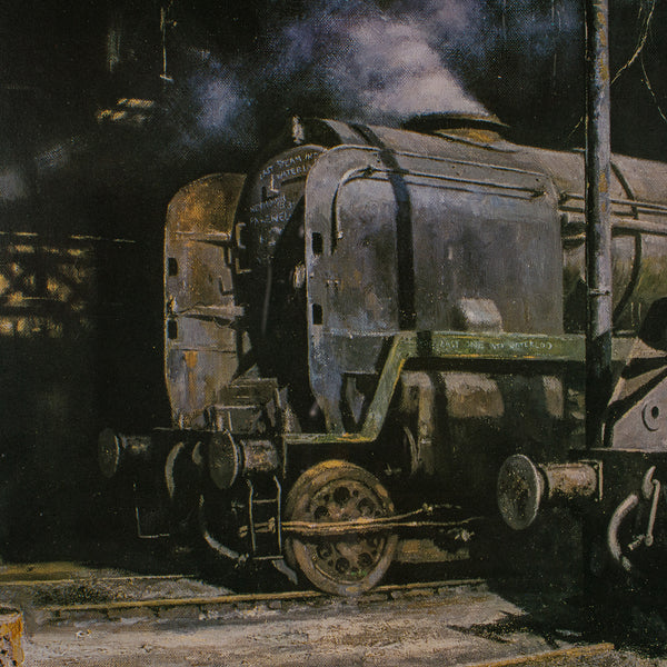 Vintage Locomotive Print, English, Framed, Steam Train Interest, Railwayana, Art