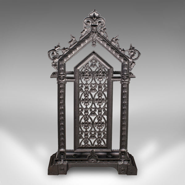 Tall Antique Hallway Stick Stand, English, Umbrella Rack, Victorian, Circa 1870
