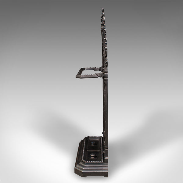 Tall Antique Hallway Stick Stand, English, Umbrella Rack, Victorian, Circa 1870