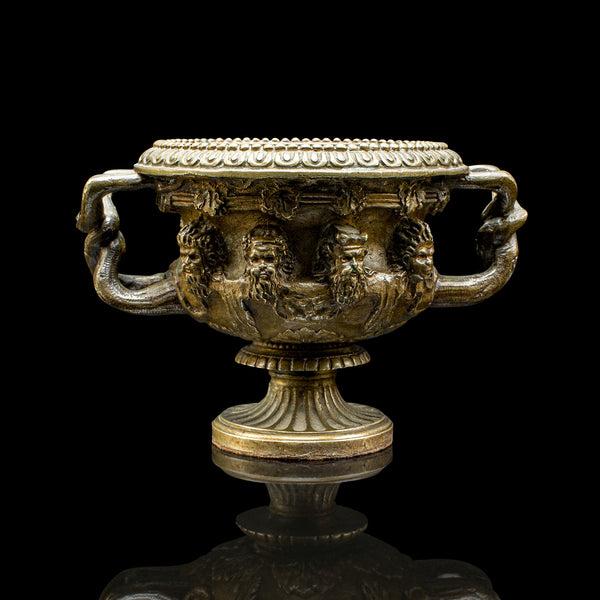 Small Antique Grand Tour Warwick Vase, Victorian, Italian Decor, Planter, C.1850