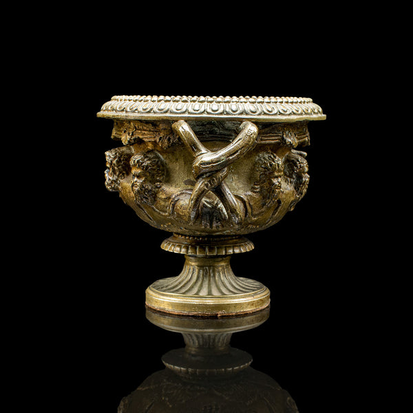 Small Antique Grand Tour Warwick Vase, Victorian, Italian Decor, Planter, C.1850