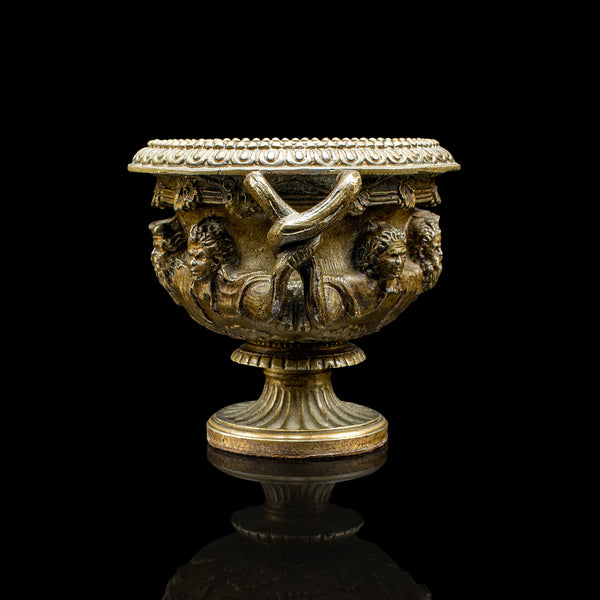 Small Antique Grand Tour Warwick Vase, Victorian, Italian Decor, Planter, C.1850