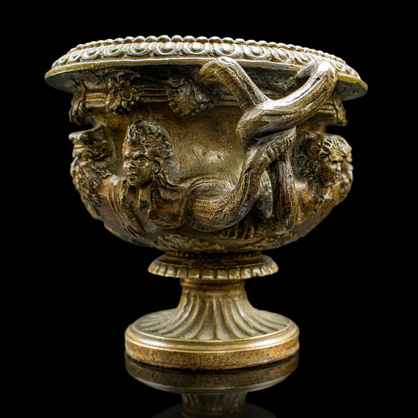 Small Antique Grand Tour Warwick Vase, Victorian, Italian Decor, Planter, C.1850