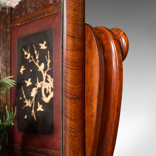 Tall Antique Gentleman’s Outfitters Dressing Mirror, Cheval, Victorian, C.1840