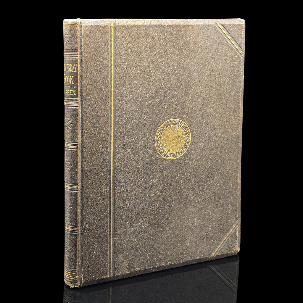 The Domesday Book, Sussex Archaeological Society, Antique Historical Reference