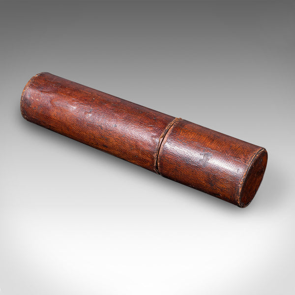Antique Three-Draw Telescope, English, Walnut, Brass, Navigation, Georgian, 1790