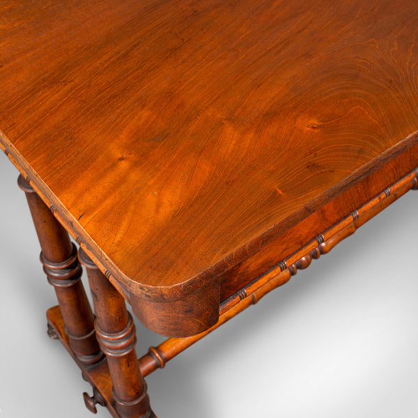 Antique Hallway Side Table, English, Portico, Writing Desk, Regency, Circa 1820