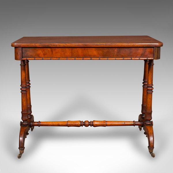Antique Hallway Side Table, English, Portico, Writing Desk, Regency, Circa 1820