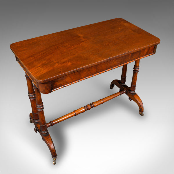 Antique Hallway Side Table, English, Portico, Writing Desk, Regency, Circa 1820