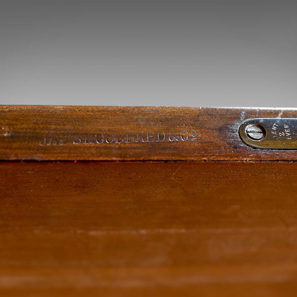 Antique Wardrobe, J Shoolbred & Co. London, Victorian, Mahogany, Circa 1890 - London Fine Antiques