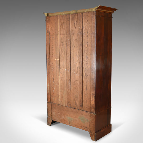 Antique Wardrobe, J Shoolbred & Co. London, Victorian, Mahogany, Circa 1890 - London Fine Antiques