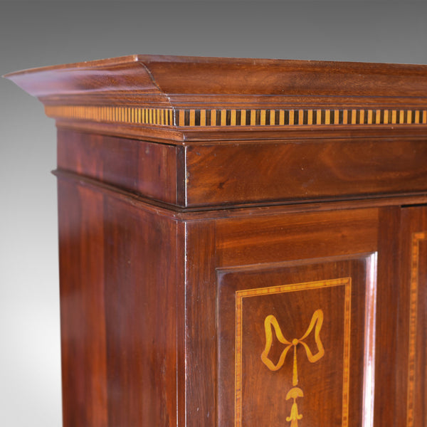 Antique Wardrobe, J Shoolbred & Co. London, Victorian, Mahogany, Circa 1890 - London Fine Antiques