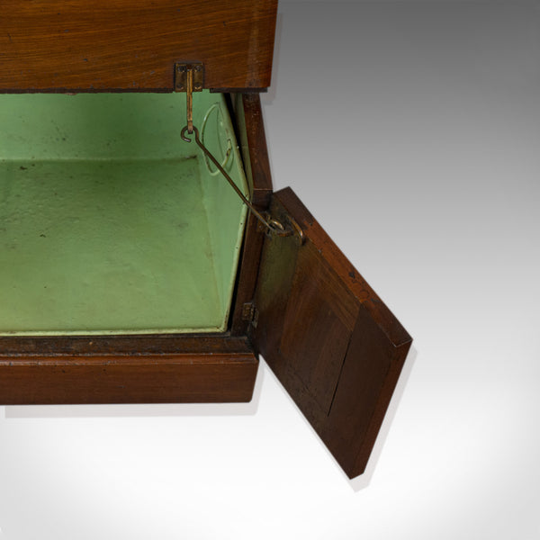 Antique Purdonium, Table and Coal Box, English, Walnut, Early 20th Century c1910 - London Fine Antiques