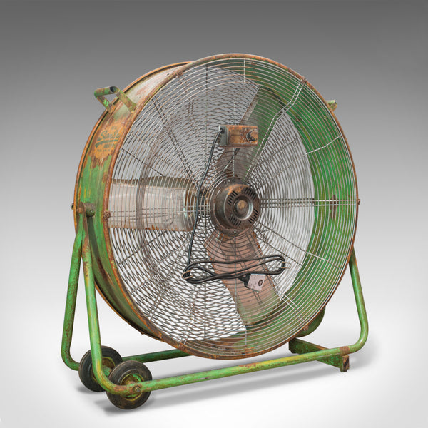 Very Large Floor Standing Fan, Powerful, Superdry, Industrial, Cooling - London Fine Antiques