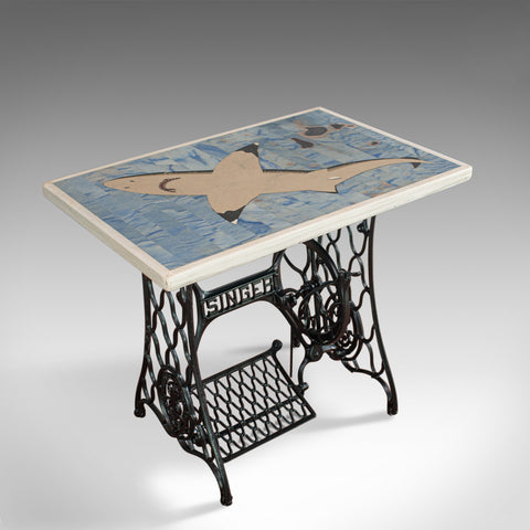 Scheiders Nightmare, Table, Shark, Singer, English, Pietra Dura, Dominic Hurley - London Fine Antiques