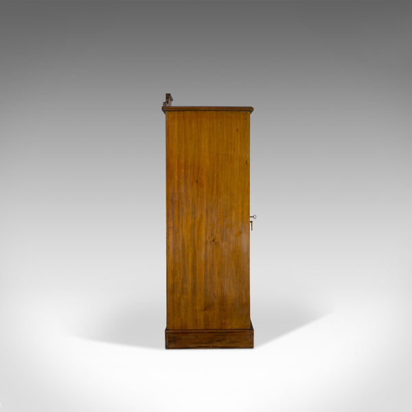 Antique Pier Cabinet, English, Mahogany, Display, Showcase, Late 19th Century - London Fine Antiques
