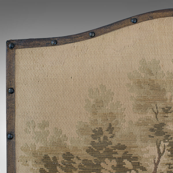 Antique Room Divider, French, Needlepoint, Screen, Prop, Tapestry, Jean Corot - London Fine Antiques
