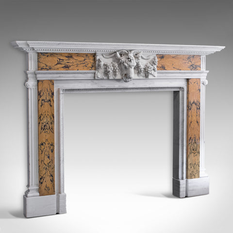 Georgian Revival Marble Fireplace, English, Fire Surround, Dominic Hurley - London Fine Antiques