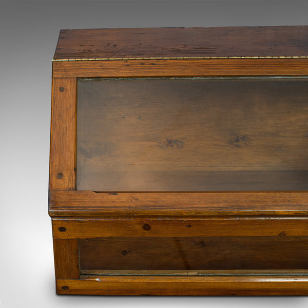 Antique Display Case, Haberdashery, Retail Counter-Top Cabinet, Edwardian, 1910