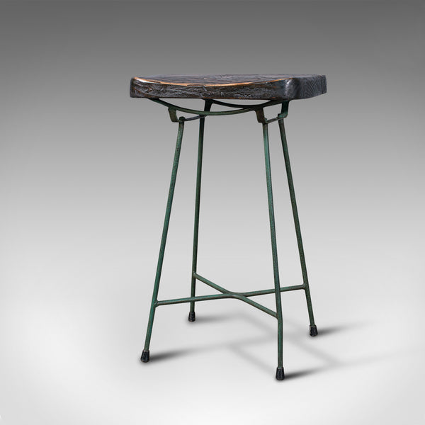 Vintage Munitions Factory Stool, English, Pine, Industrial Taste, Lab Seat, 1940