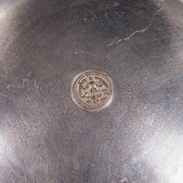 Antique Bavarian Beer Stein, German, Pewter, Jug, Decorative Relief, Circa 1920