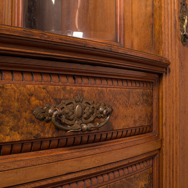 Large Fine Antique Wardrobe Compactum, English, Walnut, Gillow & Co, Victorian