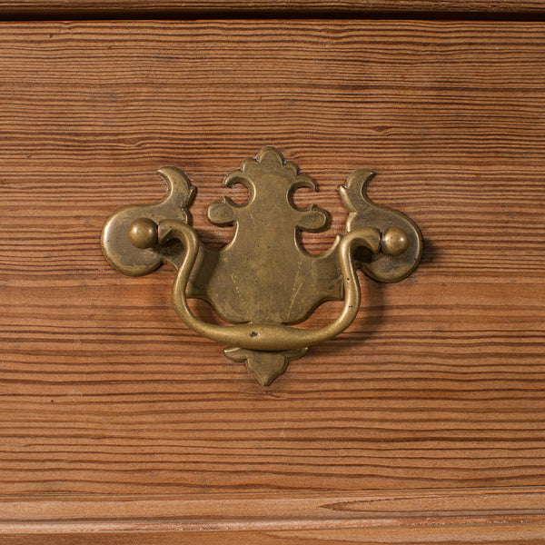 Very Tall 8' Antique Cupboard, English, Pine, Larder Cabinet, Victorian, C.1850