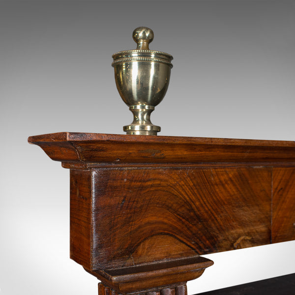 Antique Shop's Dressing Mirror, English, Walnut, Cheval, Retail, Regency, C.1820