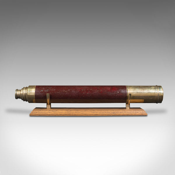 Antique Day or Night Telescope, English, Terrestrial, Henry Ward, Victorian