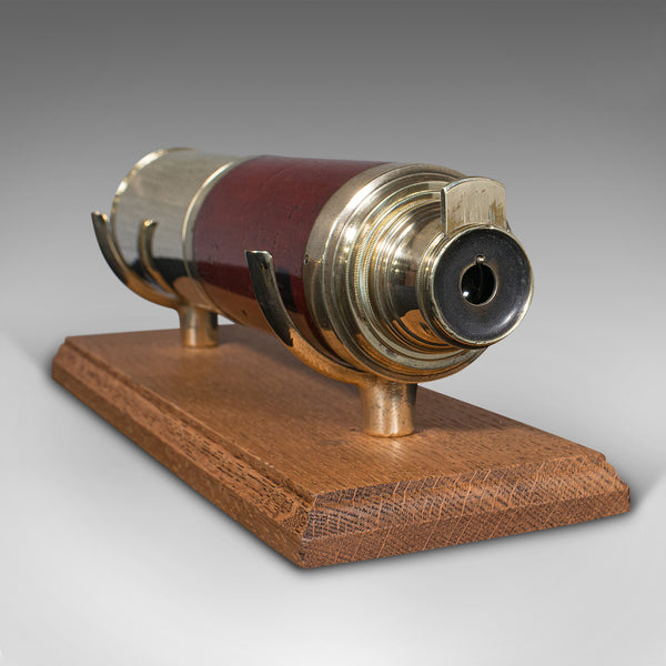 Antique 3 Draw Telescope, English, Terrestrial, Davis of London, Victorian, 1860