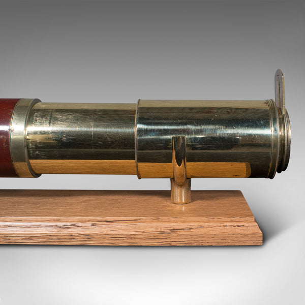 Antique 3 Draw Telescope, English, Terrestrial, Davis of London, Victorian, 1860