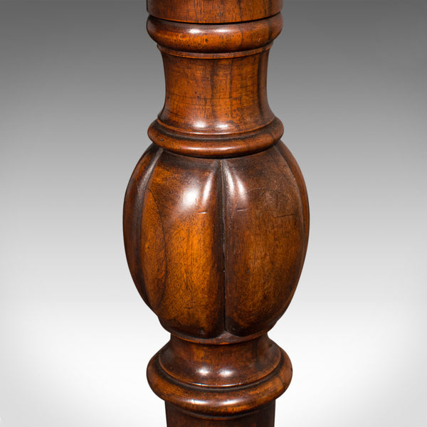 Antique Marquetry Centre Table, English, Walnut, Inlaid, Side, Hall, Victorian