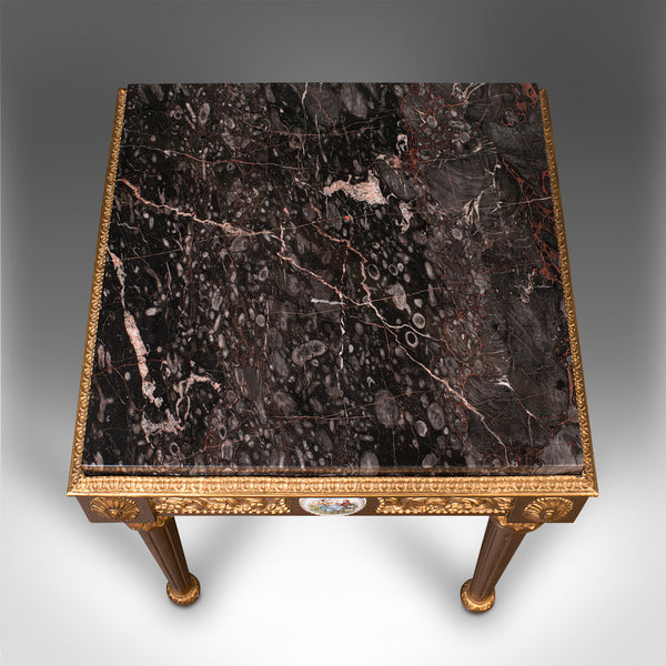 Pair Of Vintage Bedside Tables, Continental, Giltwood, Side, Lamp, Nightstand