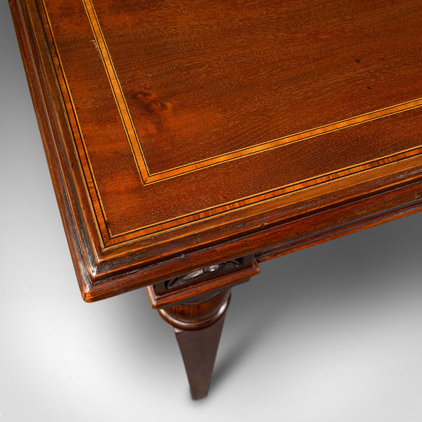 Antique Writer's Desk, English, Inlay, Side, Serving Table, Georgian, C.1800
